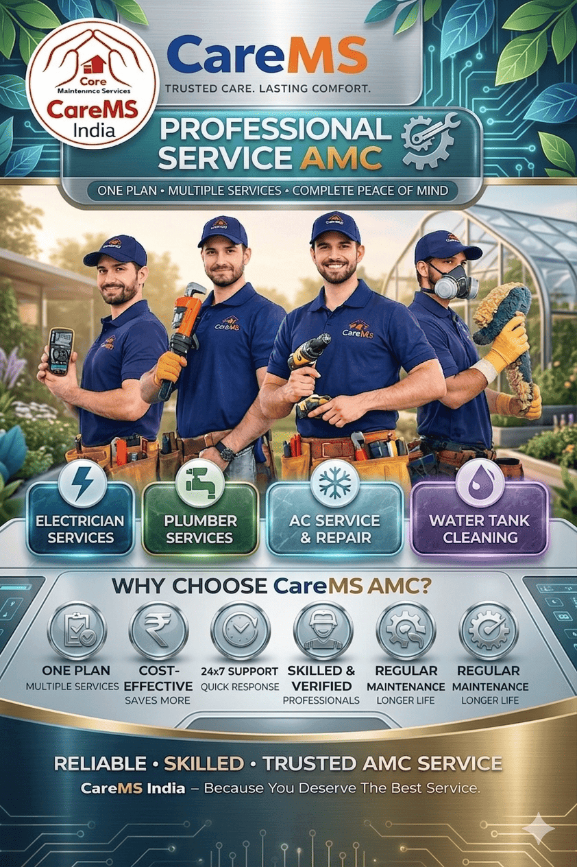 Repair and Maintenance Made Simple with Care MS Annual Maintenance Contract